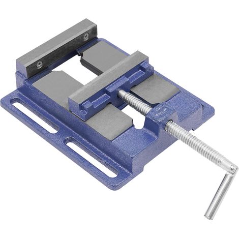 Maschine Schraubstock 125 mm für Werkstatt, Bohrer, Tisch Schraubstock für Hilfs Installationen wie kleine Teile Verarbeitung (blau)
