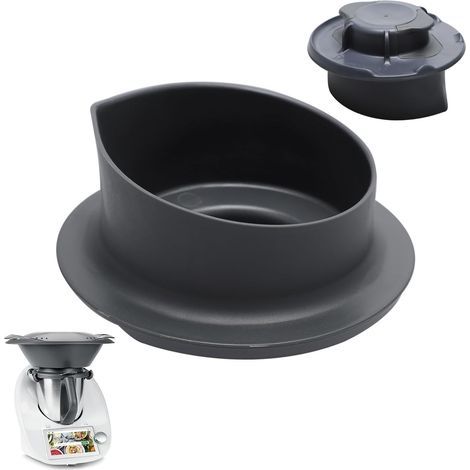 Gobelet doseur pour Thermomix Vorwerk TM5 et TM6, gobelet doseur gradué en 50 ml et 100 ml pour Thermomix, couvercle pour gobelet doseur (accessoires Thermomix)-Muntra (1/5)