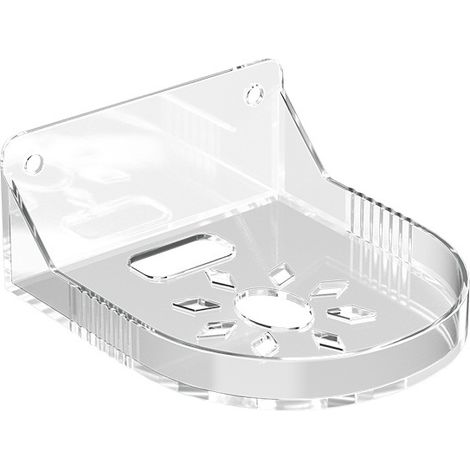 Este soporte de pared para cámaras de vigilancia es compatible con cámaras de vigilancia e incluye una función para la gestión de cables. (1/4)