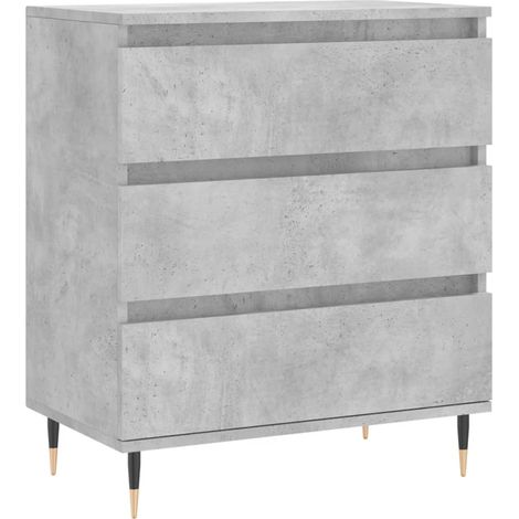 vidaXL Credenza Grigio Cemento 60x35x70 cm in Legno Multistrato (1/5)