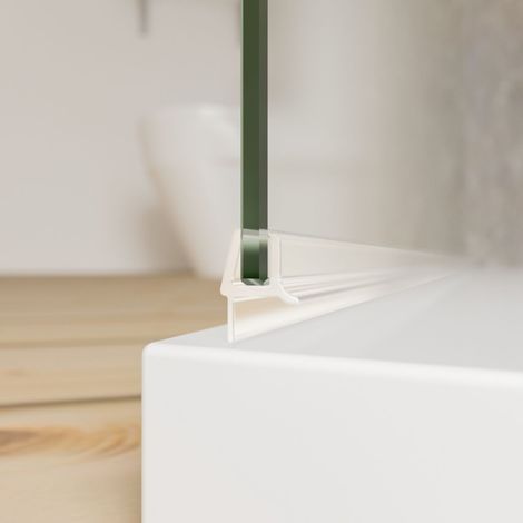 Schulte Duschdichtung Glasstärke 5 mm Länge 120 cm Spritzschutzprofile (1/3)