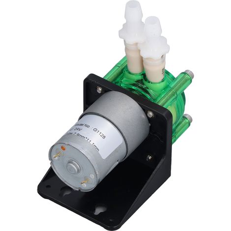 Pompe péristaltique résistante à la corrosion, pompe de titrage à haut débit, tube BPT, 700 ml/min, 24 V CC, 300 mA (1/5)