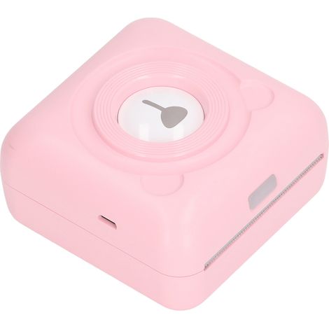 Papier correcteur d'erreurs A6 pour mini imprimante de poche, imprimante d'étiquettes photo pour téléphone portable (rose) (1/5)