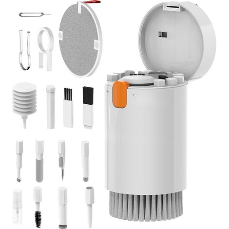 20-in-1 Elektronik-Reinigungsset mit Aufbewahrungsbox (Kameras, Kopfhörer, Handys, PCs)