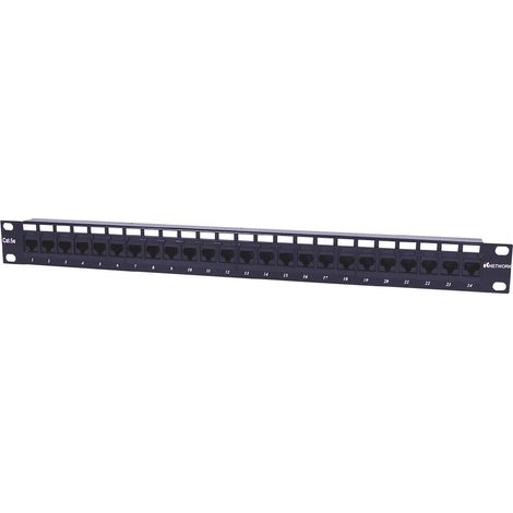 Panneau de brassage 24 ports Intellinet 513555 CAT 5e 1 UH R07482 (1/4)