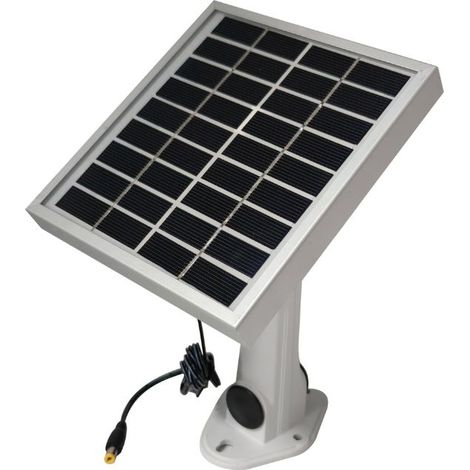 Chick'A – Panneau solaire pour portier automatique – Silicium monocristallin 2W – Batterie intégrée – Autonomie optimale en zone isolée