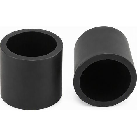 Capuchon de protection en silicone souple noir, capuchon de tube diamètre intérieur 147,5 mm résistant à la chaleur pour gros tube