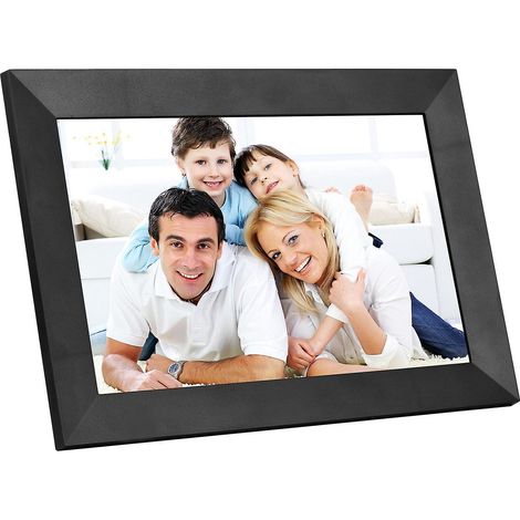 Andoer 10,1 Zoll Smart WiFi Digitaler Bilderrahmen mit HD IPS Touchscreen 1280x800, 108 Fotos