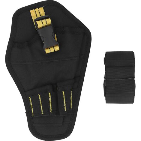 Sac ceinture outils perforateur tissu Oxford grand capacité antiusure renforcé pour électriciens plombiers (1/5)