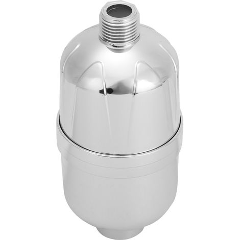 G1/2-Zoll-Duschfilter, Ersatzkartuschen für Duschwasserreiniger, SY-14 Silber (1/5)