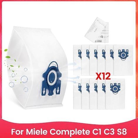 Ensemble de 14 sacs à poussière pour aspirateur Miele Complete C1 C3 S8 - Accessoires et pièces de rechange (1/5)
