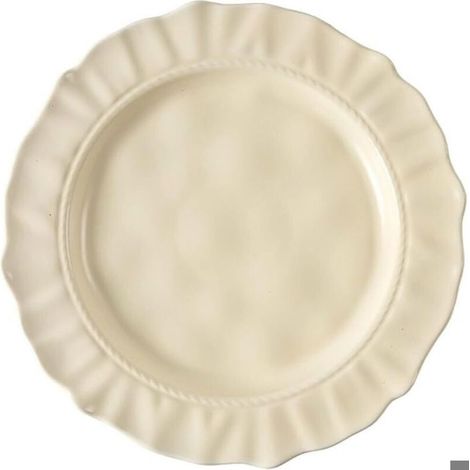 Plat de service de qualité, assiette en céramique simple, assiette à légumes, assiette de style occidental, assiette (1/5)
