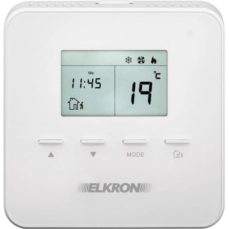 TER600 – Batteriebetriebener Thermostat mit Display. Batterien enthalten