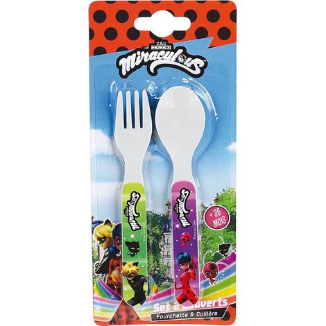 Miraculous Ensemble Couverts Inox (Fourchette, Couteaux)