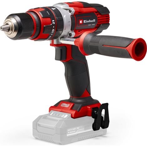 Einhell Perceuse Visseuse à percussion sans fil TE-CD 18/48 Li-i-Solo PXC (Li-ion, 18V, Couple 48 Nm) Livré sans Batterie et Chargeur
