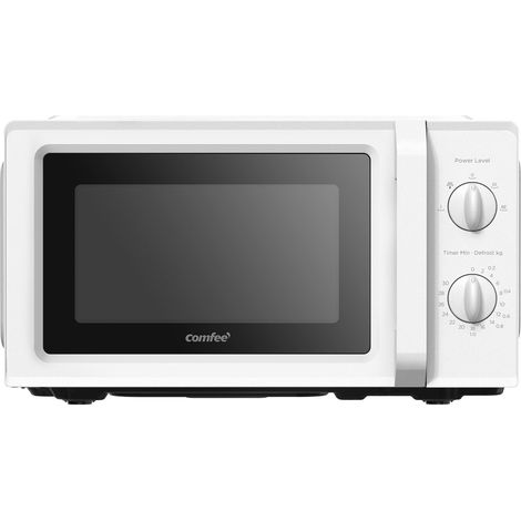 Comfee – Micro-ondes à poser 19L – 700W – Technologie Revolution Wave – 5 niveaux de puissance – Décongélation uniforme – Dimensions L42,2 x P32,9 x H23,8 cm