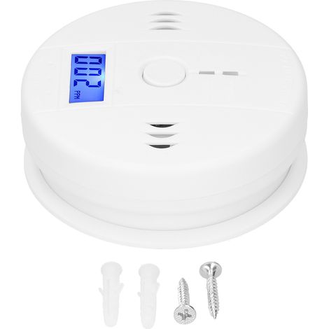 Détecteur de Monoxyde de Carbone avec Affichage LCD - Alarme Gaz pour Maison (1/5)
