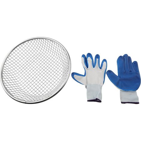 Tamis de jardinage pour le compostage avec tamis de 2 mm, 6 mm et 10 mm, (1/5)