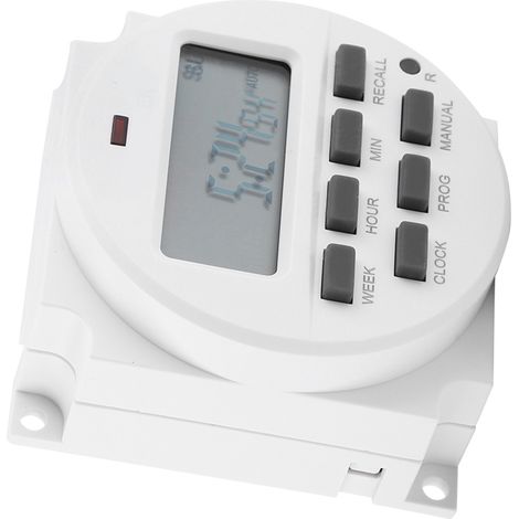 12V Digitaler, langlebiger, programmierbarer Smart-Control-Schalter mit Zeitschaltuhr (1/5)