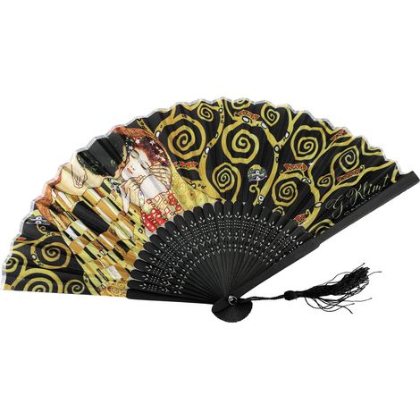 Fan - G. Klimt, El beso, El árbol de la vida (carmani)