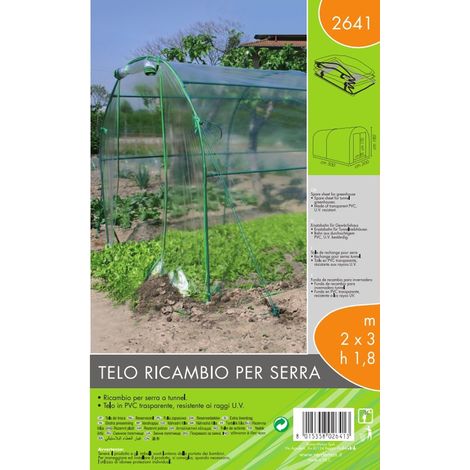Telo ricambio per serra (200 x 300 x h 180 cm) (1/2)