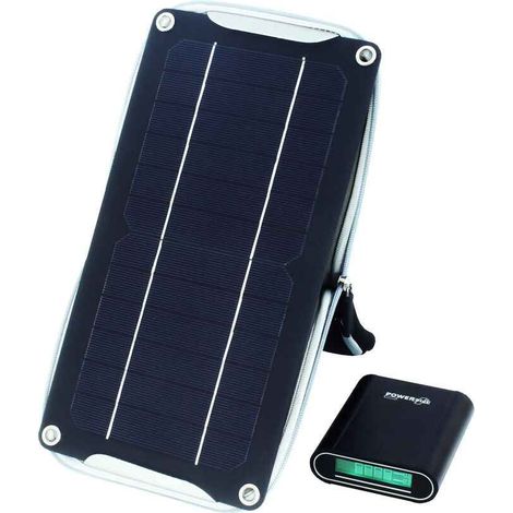 Solar-Powerbank 10400 mAh POWERplus Krokodilbeständig (1/5)