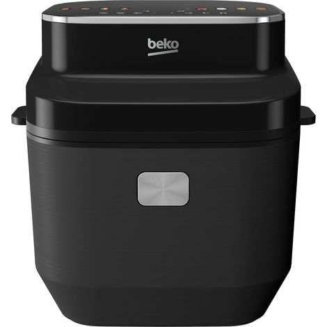 Beko FRL5474B. Tipo di prodotto: Friggitrice ad aria calda, Capacità: 7 L, Temperatura (min): 80 °C. Tipo di costruzione: Singolo, Colore del prodotto: Nero, Tipo di controllo: Touch. Tipo di displ... (1/5)