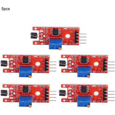 5Pcs Adjustable Sensitivity Single Channel Signal Output Human Body Touch Module (1/5)