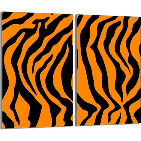 Placa protectora de vidrio para la estufa 2x30x52 Tiger (1/5)