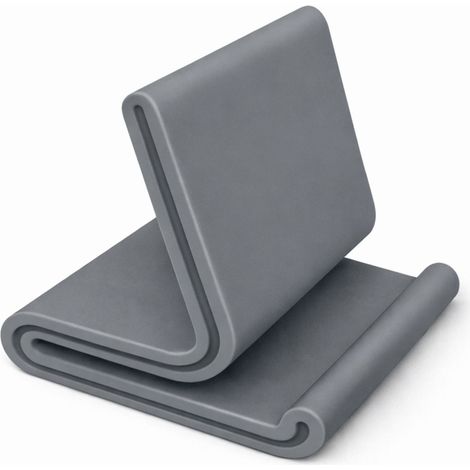 Supporto da tavolo grigio per smartphone (1/3)