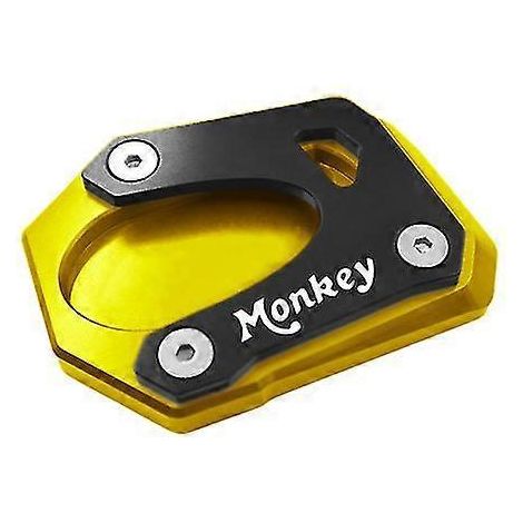 Für Honda Monkey 125 Monkey125 2018-2022 Motorrad CNC-Seitenständer-Verlängerungsplatte - Gold