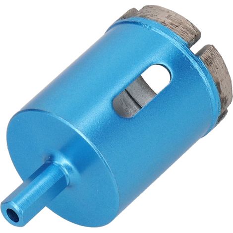 Foret diamanté scie cloche perceuse électrique manuelle pour marbre, béton et pierre artificielle 45 mm/1,8 po (1/5)