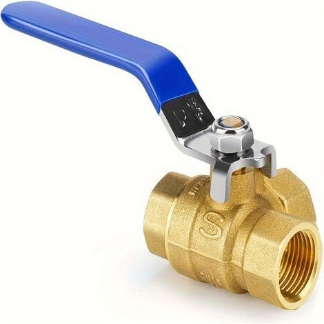 Valvola a sfera a 3 vie DN15 – Filettatura interna da 1/2", componenti e connettori per giardinaggio e irrigazione (1/5)