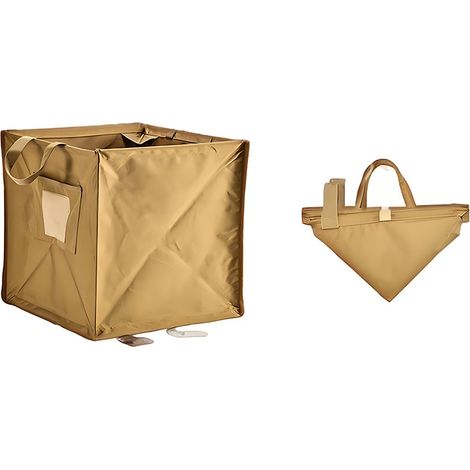 Poubelle pliable d'extérieur, sac de rangement Durable de grande capacité pour Barbecue de Camping, tissu Oxford 600D, 30x30x30cm