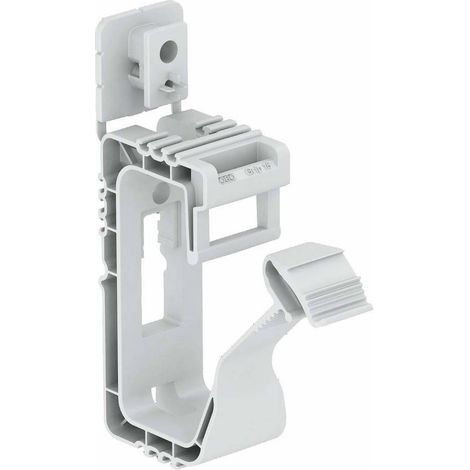 OBO Bettermann Support de collecteur Grip 20x NYM3x1,5 Polypropylène gris clair RAL 7035, 2205408 (1/2)