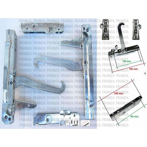 KIT 2PZ CERNIERA PORTA FORNO CUCINA AEG ELECTROLUX BOSCH SIEMENS