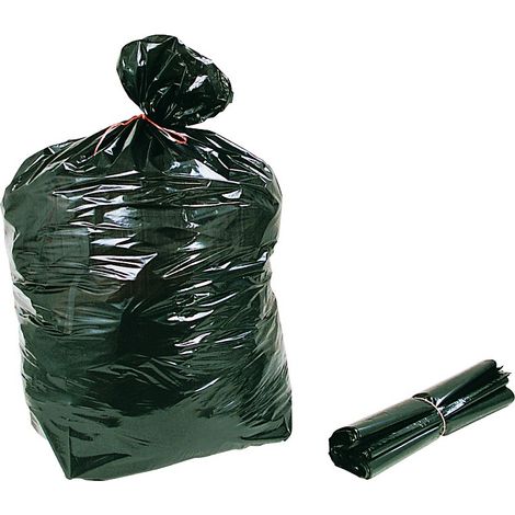 Sacs poubelle par rouleau de 25 - 110L Standard 50μ - Sacherie de Pantin - SAPO110LST