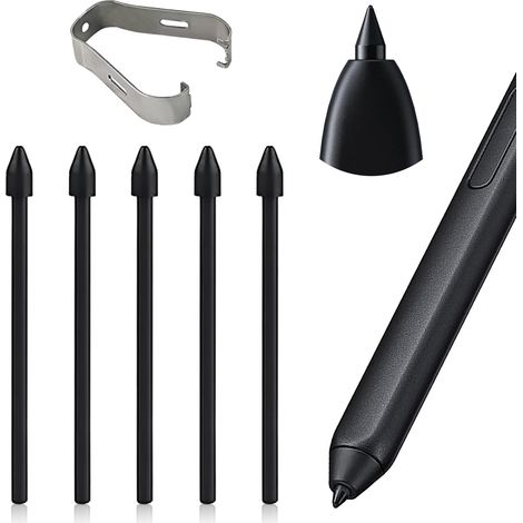 Lot de 5 Pointe de rechange,ABS durable,Sensibilité élevée,Outil pince à épiler,Installation facile,Pour Galaxy Tab S7 S8 (1/5)