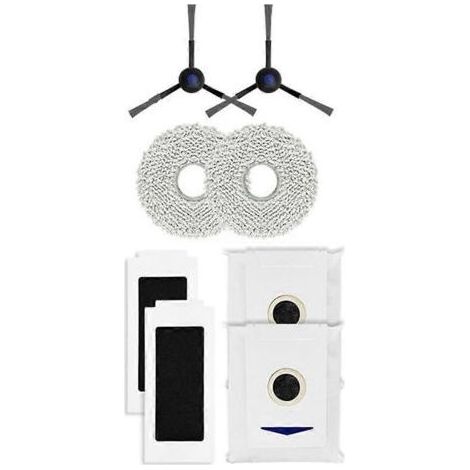 Accessoires pour robots laveurs de sols T30 / T30 Max / T30 Pro : sac à poussière et lingette de rechange (1/5)