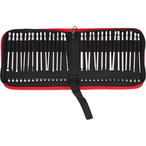 Kit d'outils en forme d'étoile et de croix, 30 pièces, embout de tournevis, fente métallique magnétique, avec boîte de rangement, 100mm (1/5)