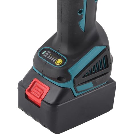 Meuleuse d'angle/polisseuse rechargeable, meuleuse d'angle électrique sans balais, machine de découpe à batterie lithium, meuleuse, norme européenne 110-240 V (1/5)