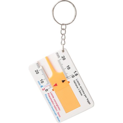 Jauge de profondeur de pneu en plastique de haute précision (0-20 mm) - Outil de mesure (1/5)