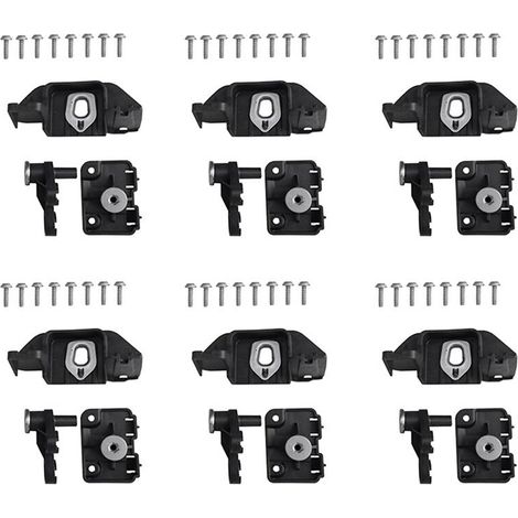 Kit de fixation pour six supports de phare droit (réf. A1778201801) pour Mercedes-Benz Classe A CLA W177 W118 (modèles 2018-2022). (Griffes de fixation)