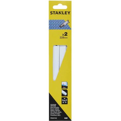 STANLEY STA22142 2 LAME P/SEGA GATTUCCIO