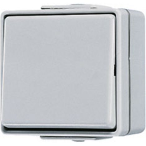 Jung 1fach Komplett Wechselschalter Grau 606W 1 St.