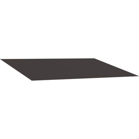 vidaXL Telo di ricambio per tenda da sole Antracite 250 x 200 cm