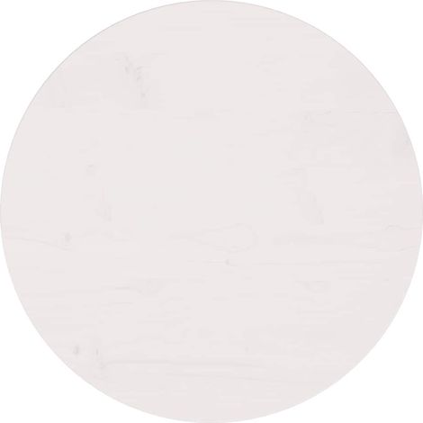 vidaXL Superficie de mesa madera maciza de pino blanco Ø60x2,5 cm (1/5)