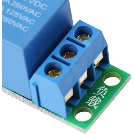 Módulo de relé de retardo de tiempo con activación por señal de CC de 12 V ajustable, con interruptor de retardo de tiempo e interrupción. (1/5)