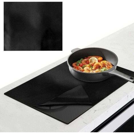 Tapis de Cuisson en Silicone pour Plaque Induction, 52x61cm Plaque de Protection pour Plaque Induction, Protège Plaque Induction, Tapis Protection Plaque Induction pour Fours, Cuisinières (1/4)