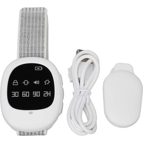 Réveil pipi au lit avec vibration, minuterie musicale, alarme sans fil pour apprentissage de la propreté, enfants, adultes âgés (1/5)